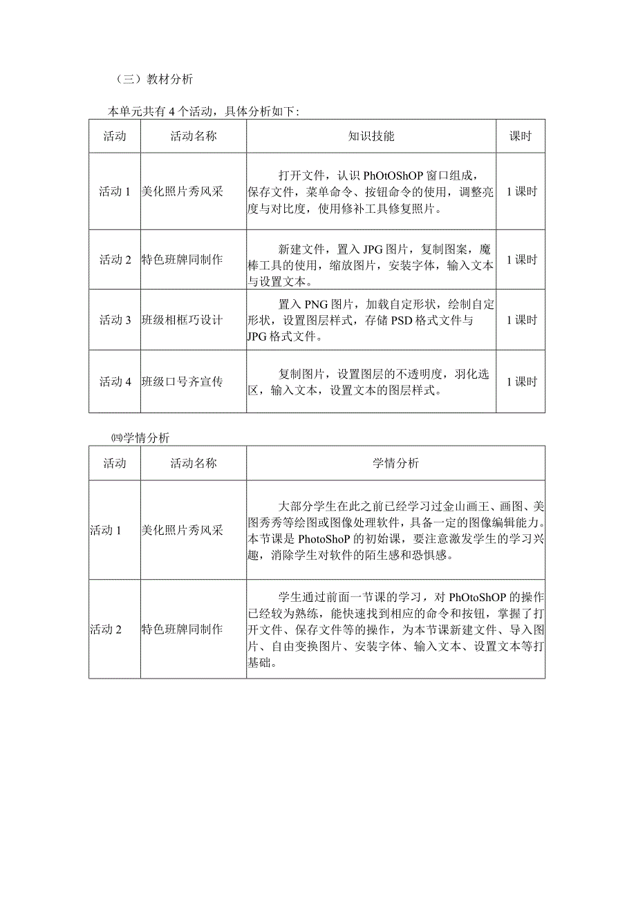 八年级上册信息技术《展示班级魅力》单元作业设计(优质案例50页).docx_第3页