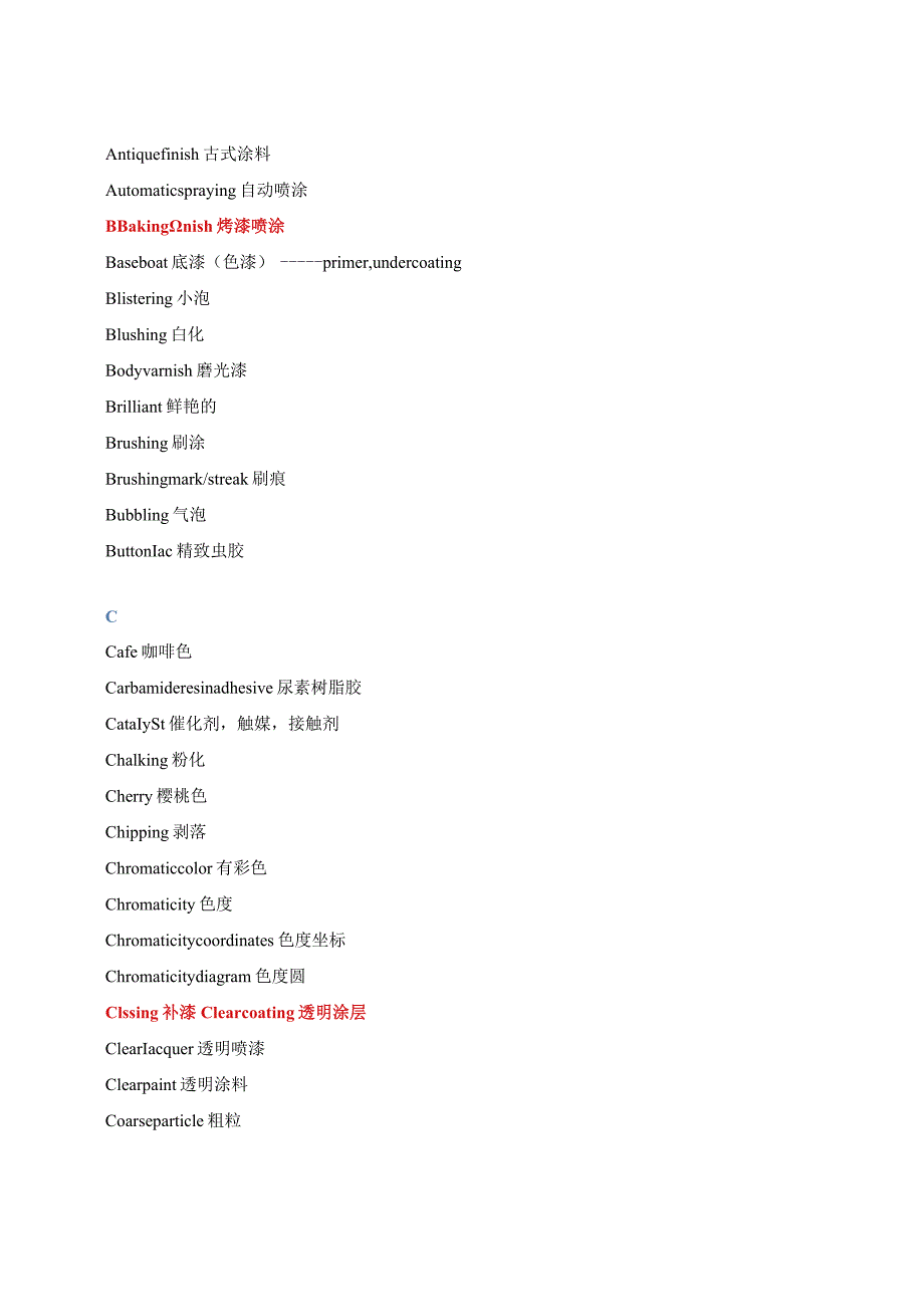 涂料专业术语中英文大全.docx_第2页