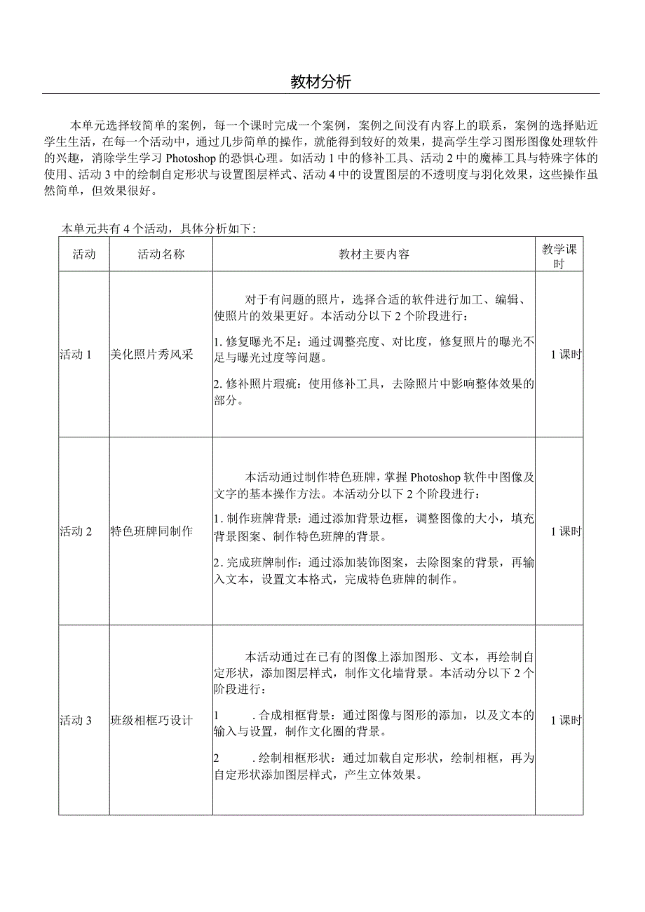 八年级上册《信息技术》第一单元《展示班级魅力》作业设计(优质案例17页).docx_第2页