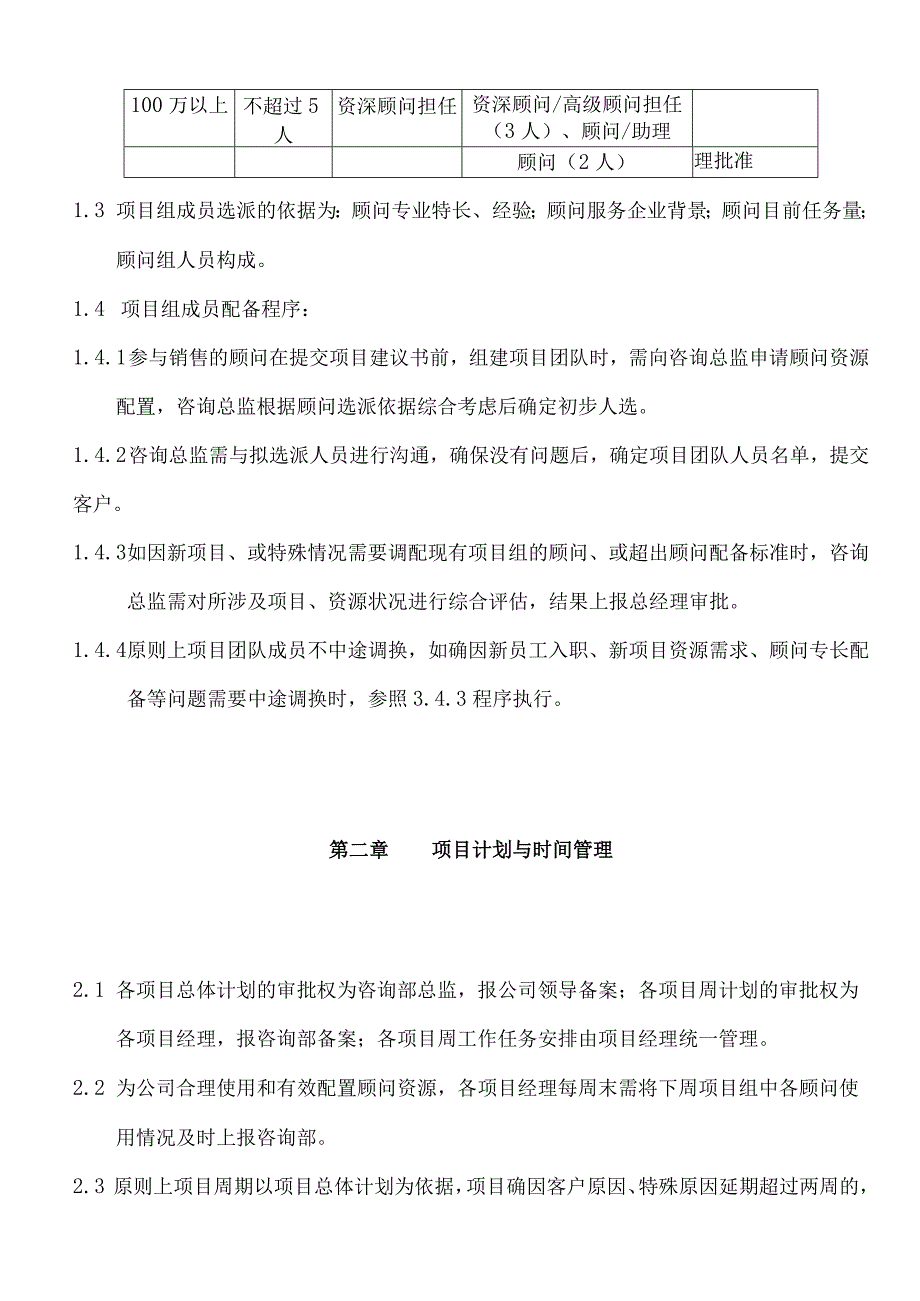 咨询项目运作管理制度.docx_第2页