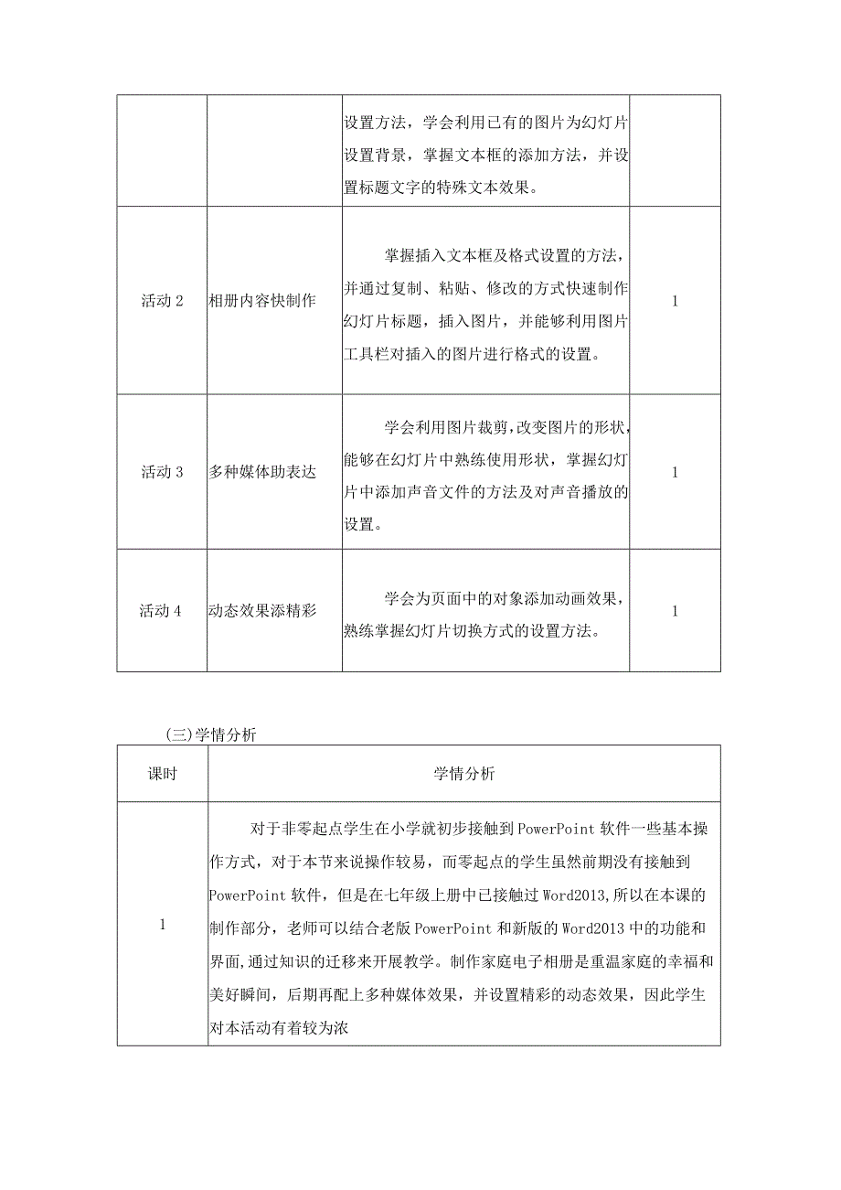 初中信息技术七下《制作家庭相册》单元作业设计(优质案例16页).docx_第3页