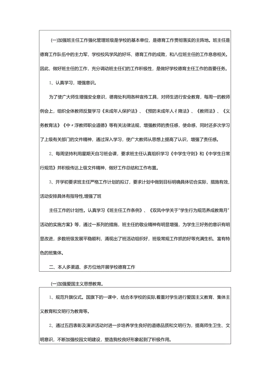 2024年德育主任述职述廉报告（共7篇）-大文斗范文网.docx_第3页