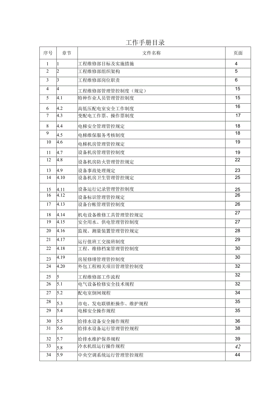 XX物业管理企业工程维修部工作手册范文.docx_第2页