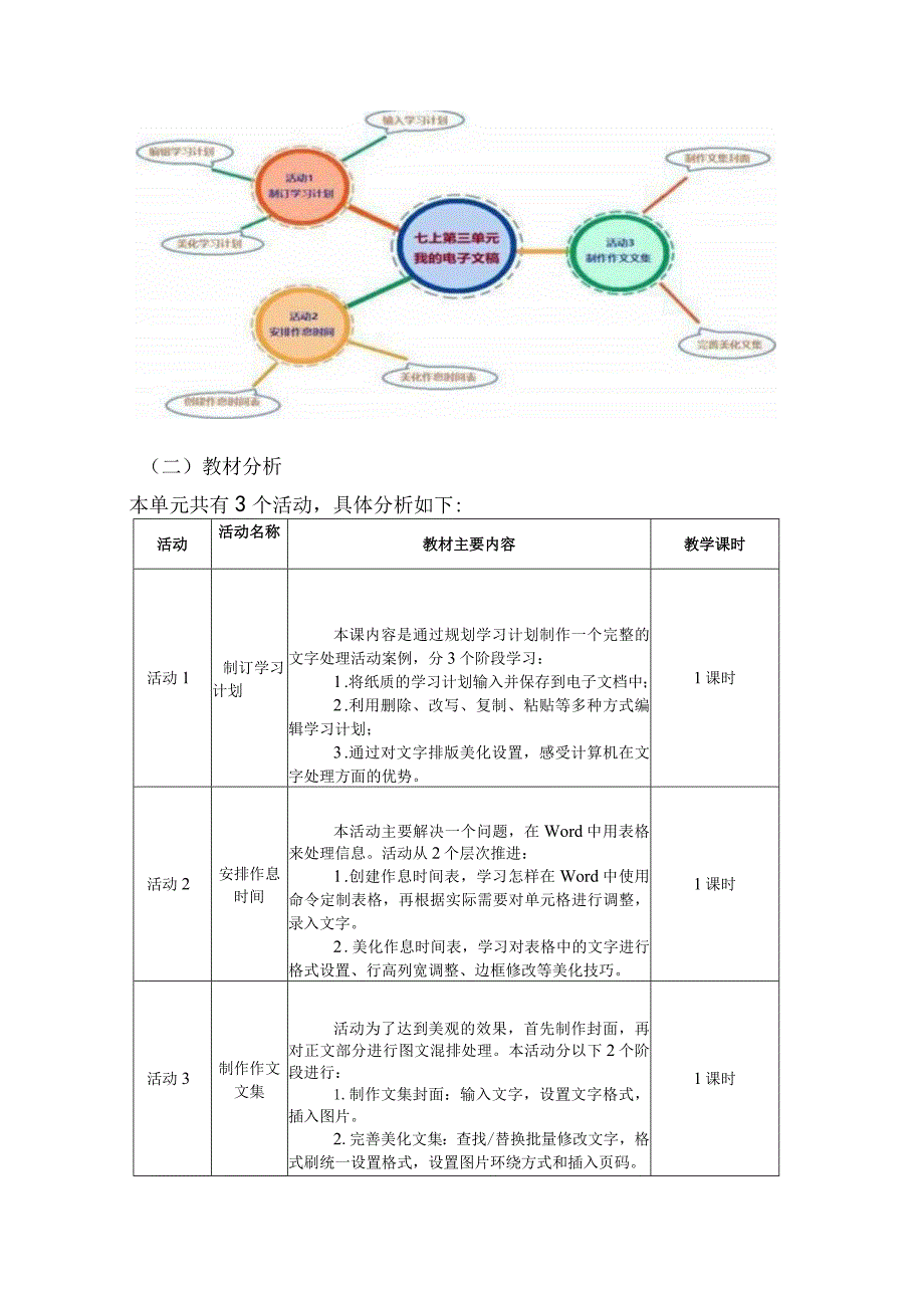 初中信息技术七上第三单元作业设计(优质案例25页).docx_第2页