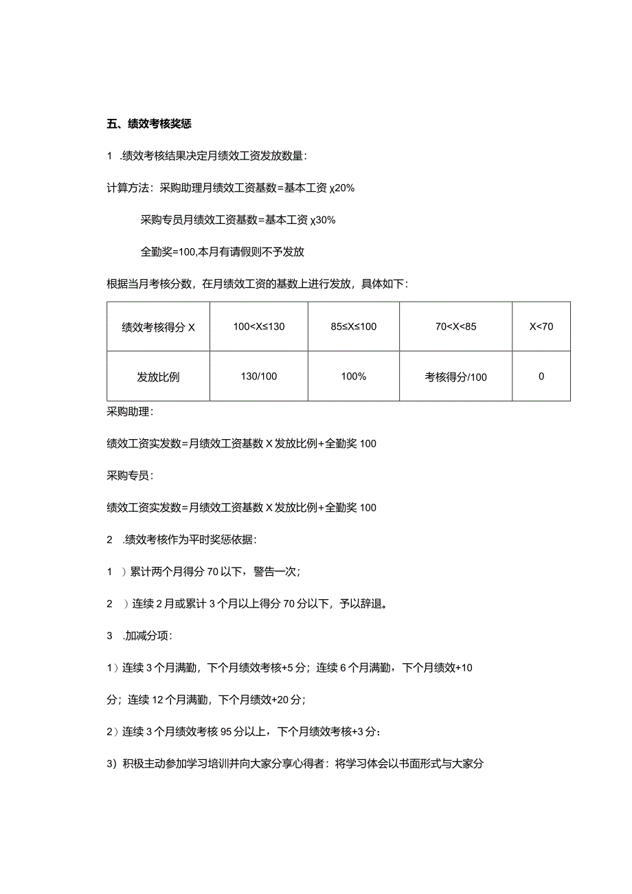 采购部关键绩效考核指标表！采购收藏.docx_第2页