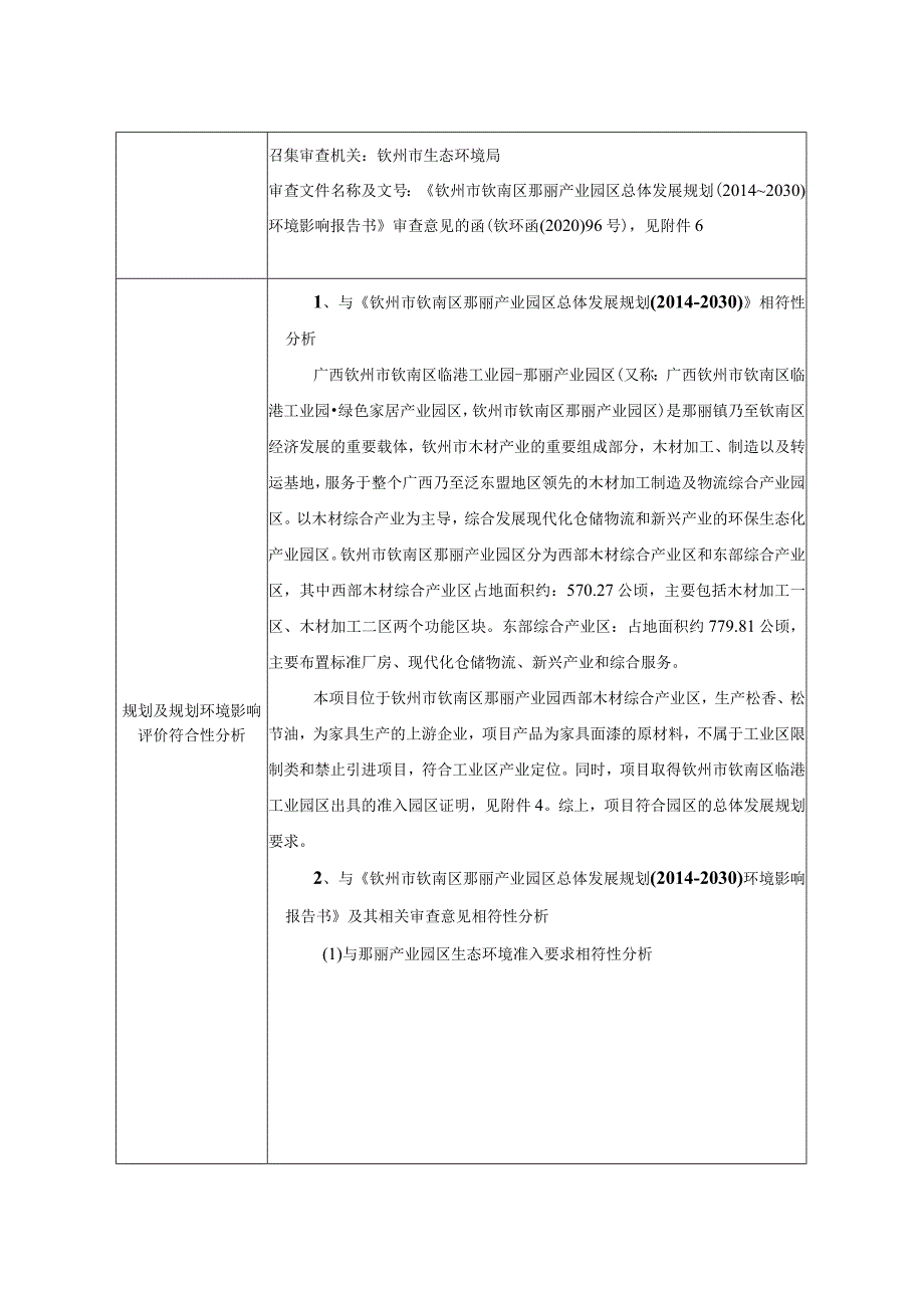 年产松香10000吨及松节油3000吨项目环评可研资料环境影响.docx_第2页