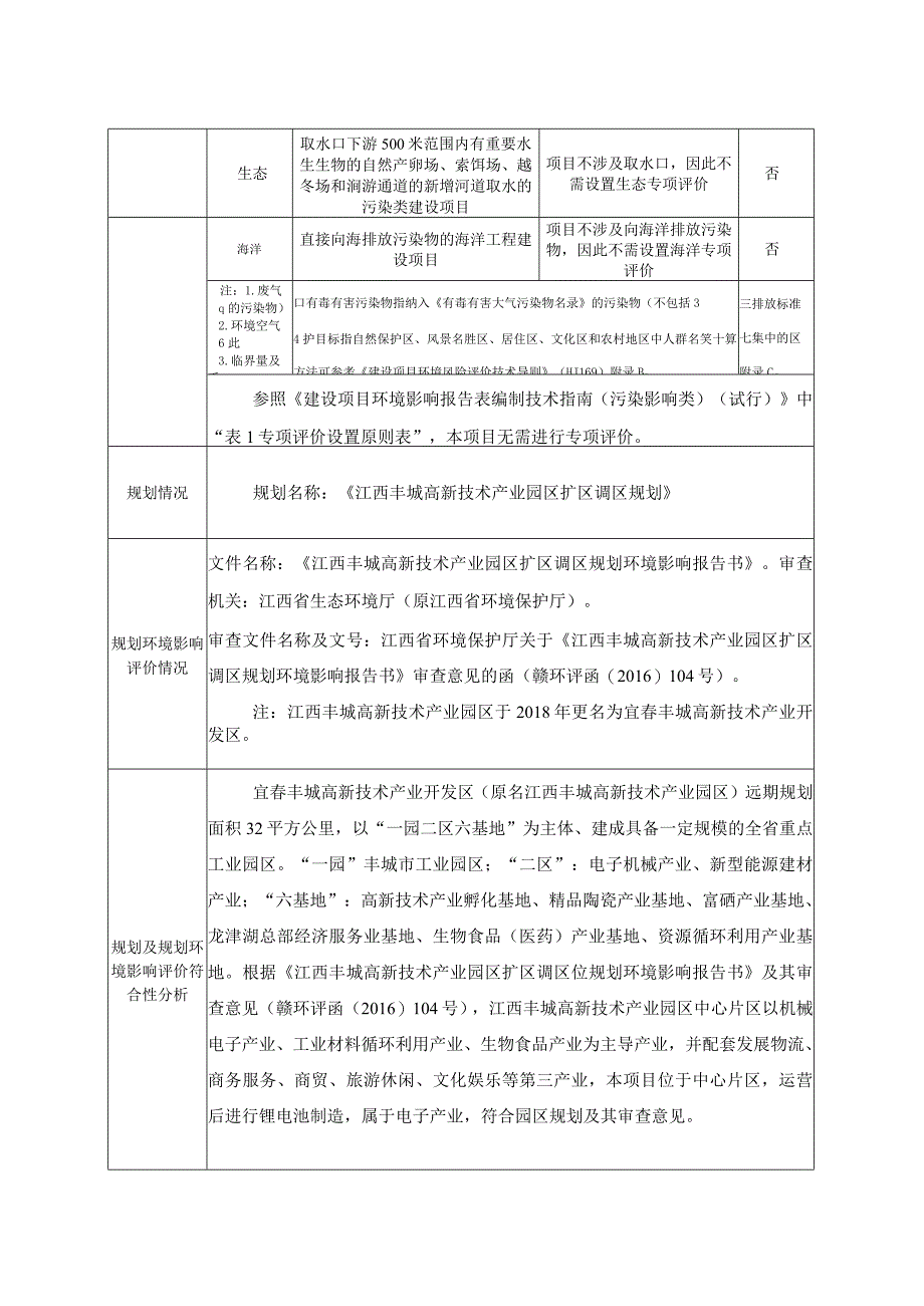 日产30万支锂电池项目环评可研资料环境影响.docx_第2页