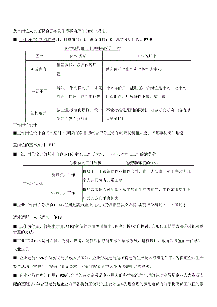 2024年5月-企业人力资源管理师三级总复习大纲(全).docx_第2页