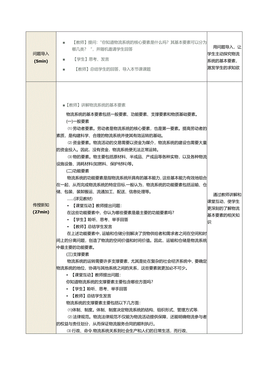 《现代物流管理基础》教案第2课了解物流系统的基础知识.docx_第3页