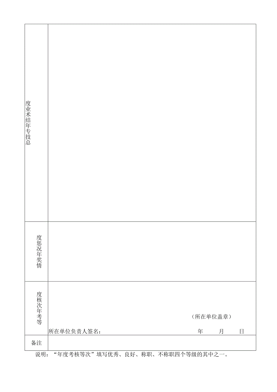专业技术人员年度考核登记表.docx_第2页
