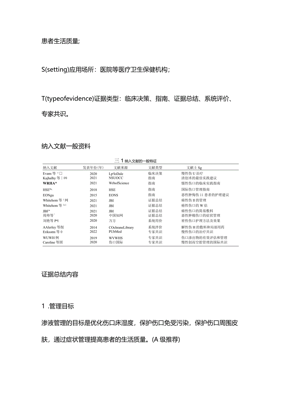 2024高渗出癌性伤口渗液管理的证据总结.docx_第2页