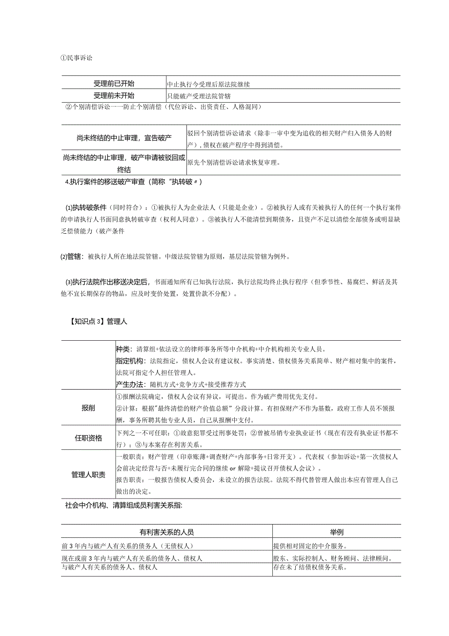 【CPA-经济法】第8章破产企业法律制度知识点总结.docx_第3页