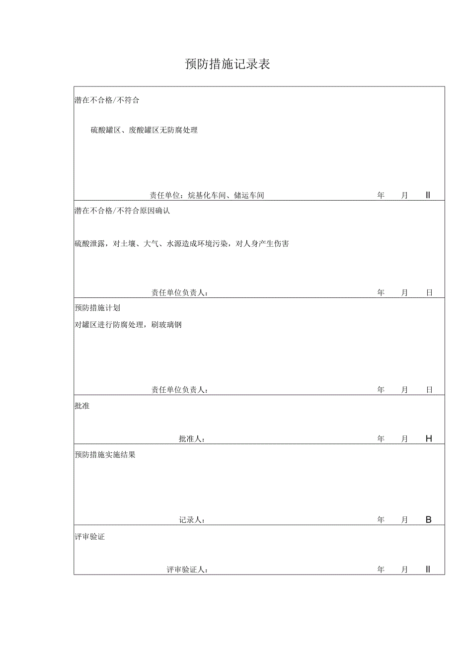 预防措施记录表.docx_第1页