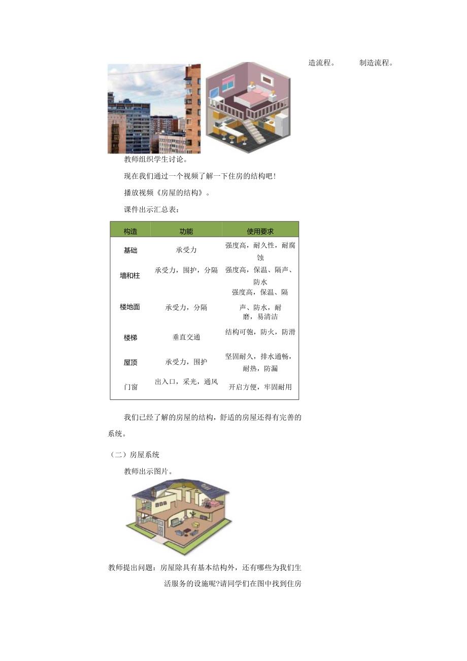 【大单元整体教学】1-1了解我们的住房课时教案.docx_第3页