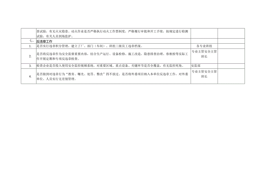 安全生产重点工作专项检查内容分解表.docx_第3页