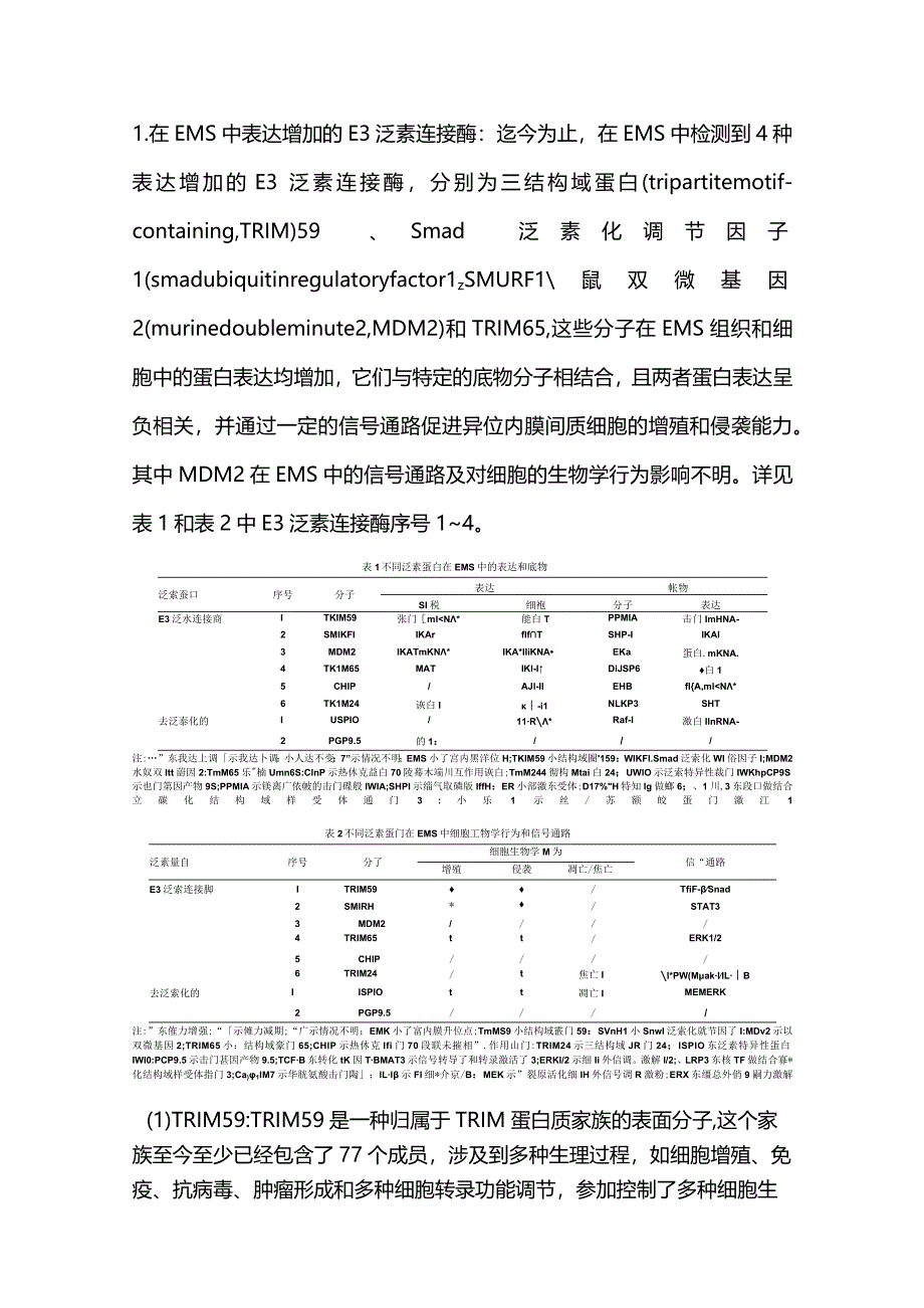 2023泛素蛋白在子宫内膜异位症中作用的研究进展.docx_第3页