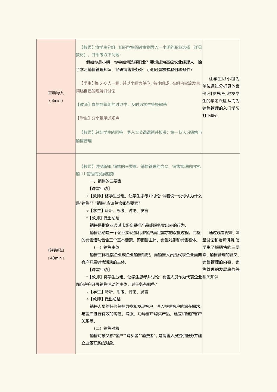 《销售管理实务》教案第1课认识销售与销售管理.docx_第3页