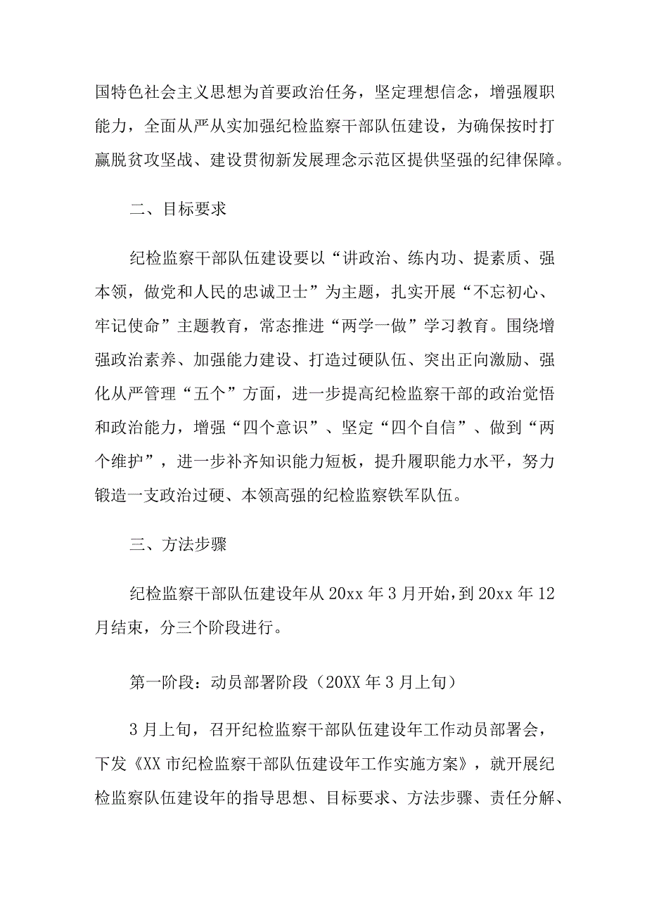 纪检监察干部队伍建设年工作实施方案.docx_第2页