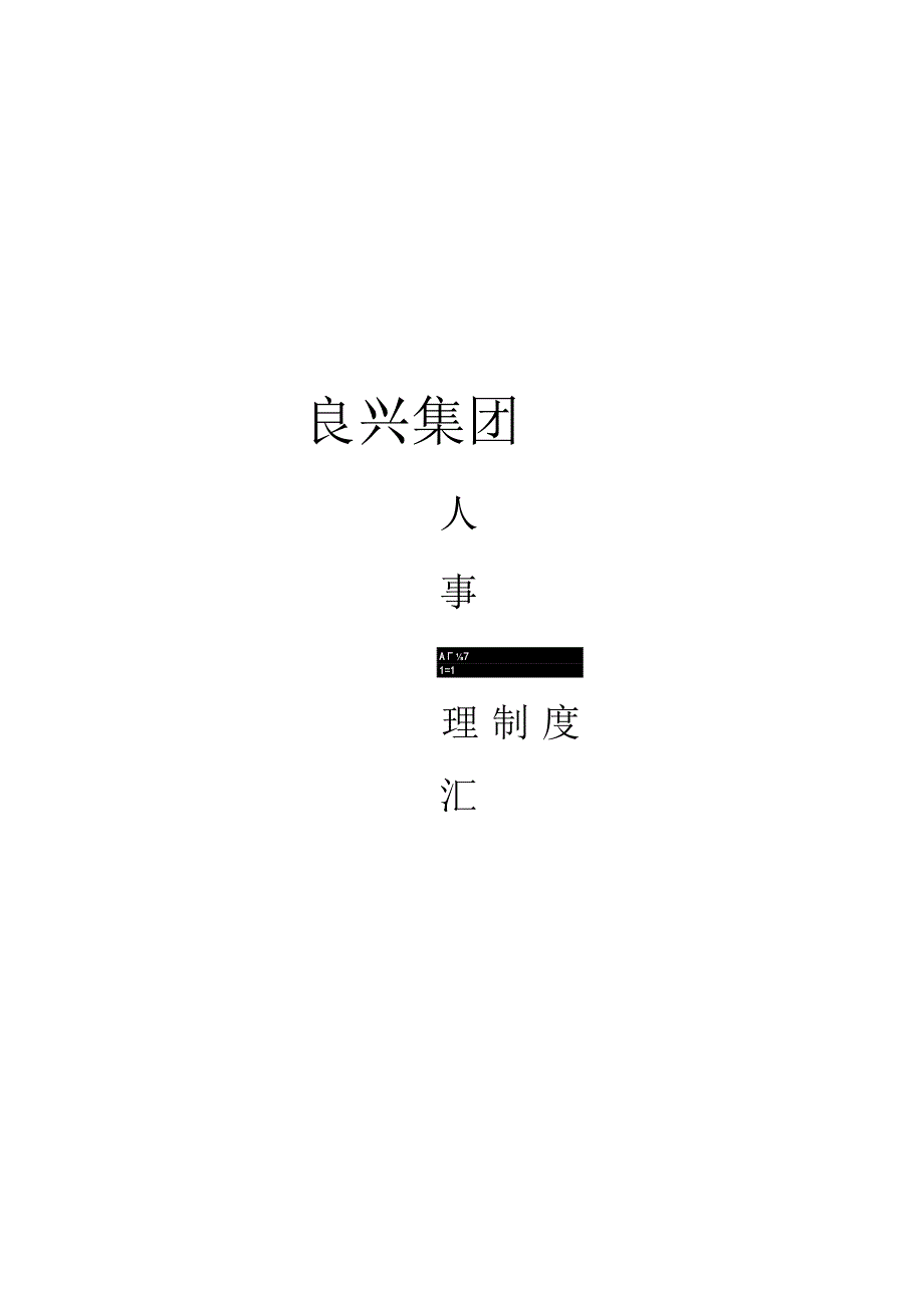 XX集团人事制度范文汇编.docx_第1页