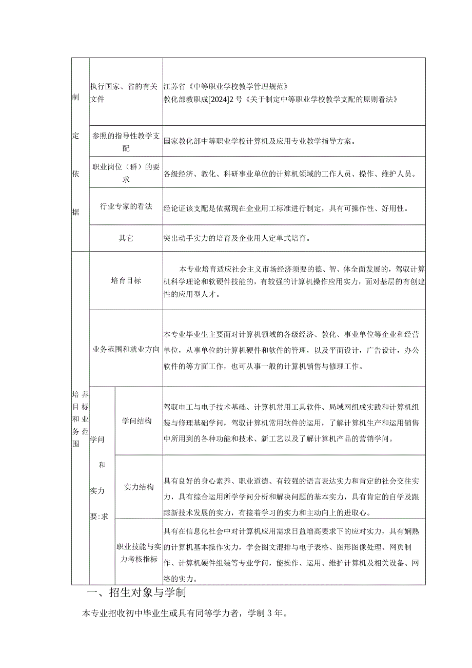 2024计算机应用实施性教学计划.docx_第2页