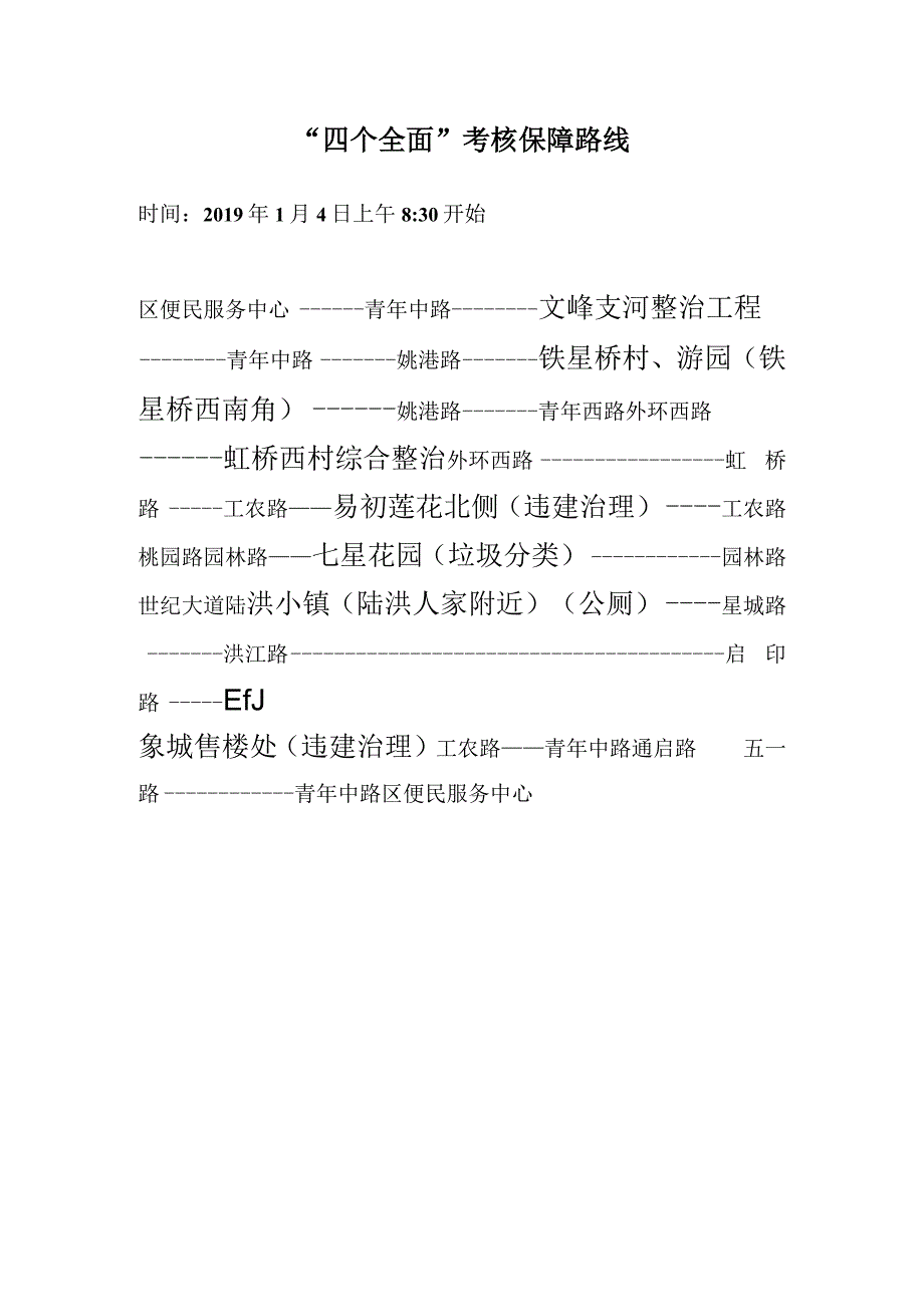 领导检查验收点位线路.docx_第1页