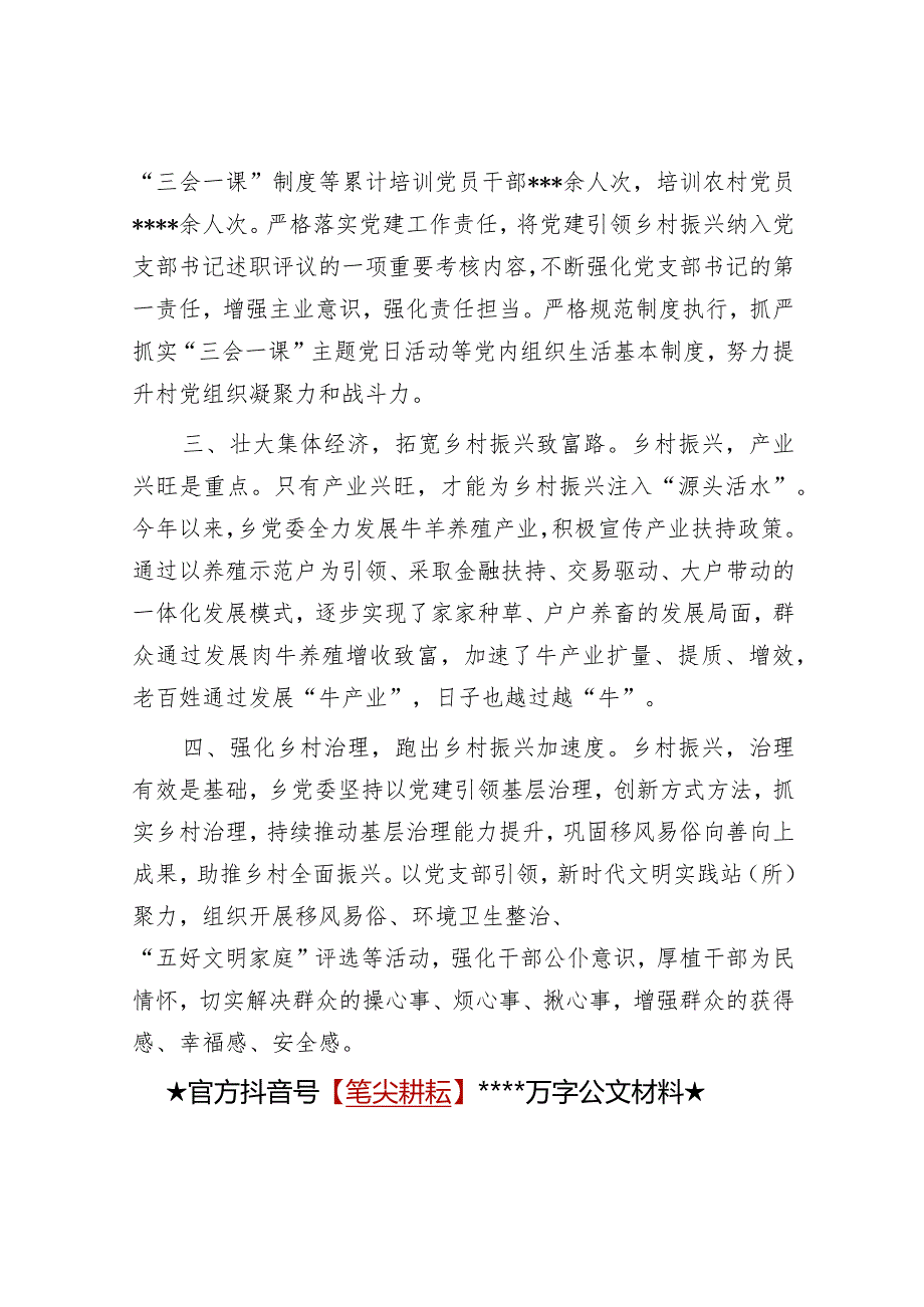 党建引领乡村振兴经验交流材料【】.docx_第2页