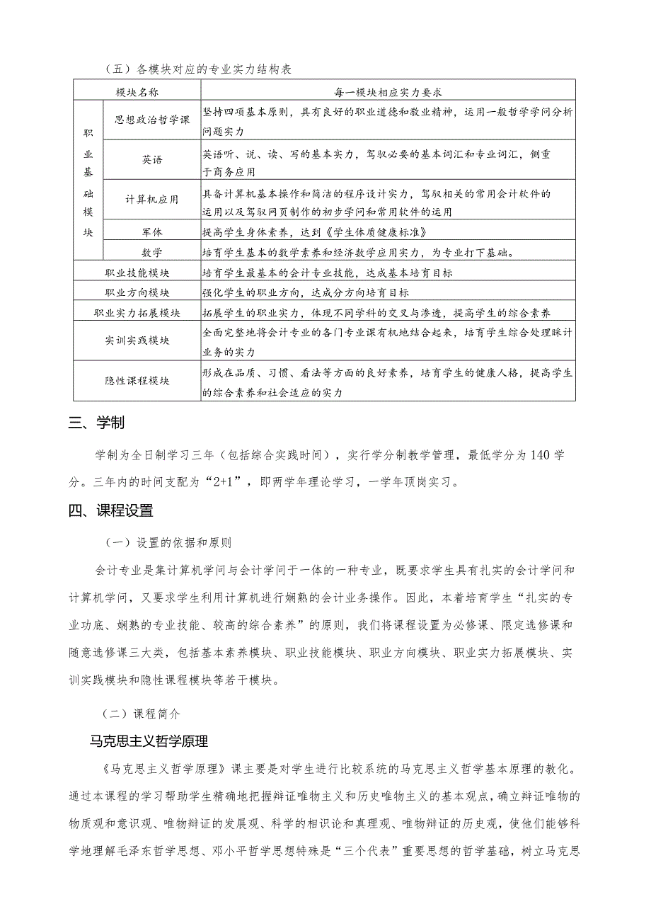 2024级技师会计学专业教学计划.docx_第2页