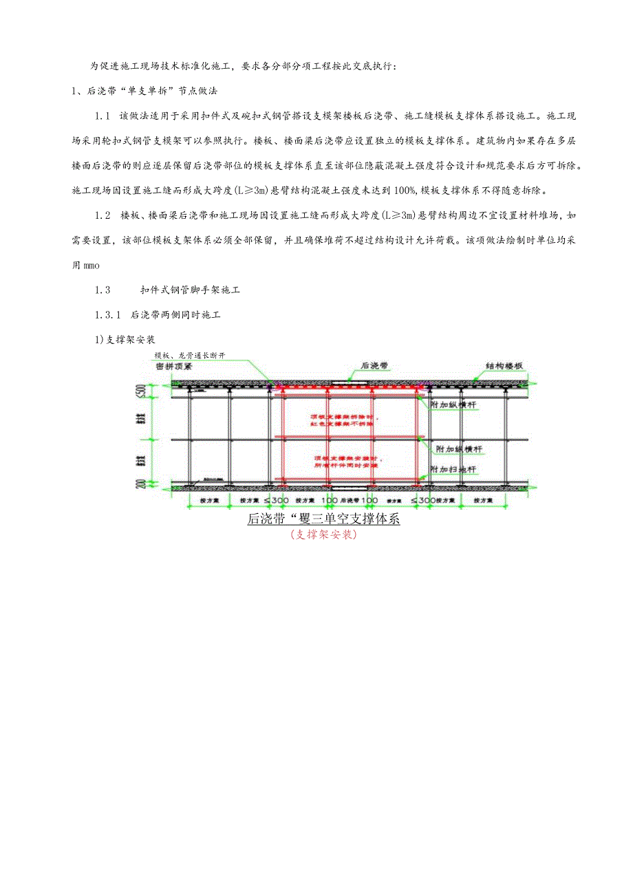 施工现场技术标准规定动作技术交底（主体结构）.docx_第1页