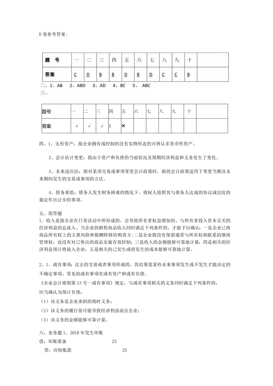 中级会计课件2011B卷答案.docx_第1页