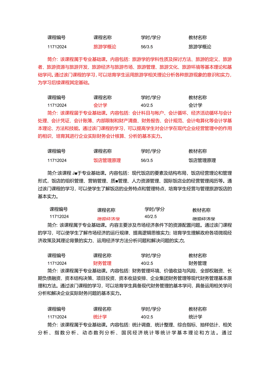 2024级旅游管理专业指导性培养计划.docx_第3页