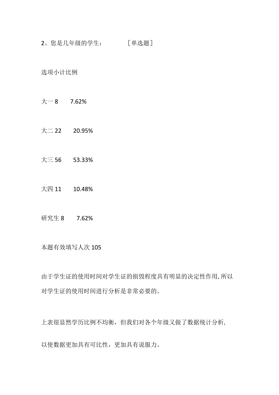 2024年大学生学生证质量调查报告（精选）.docx_第3页