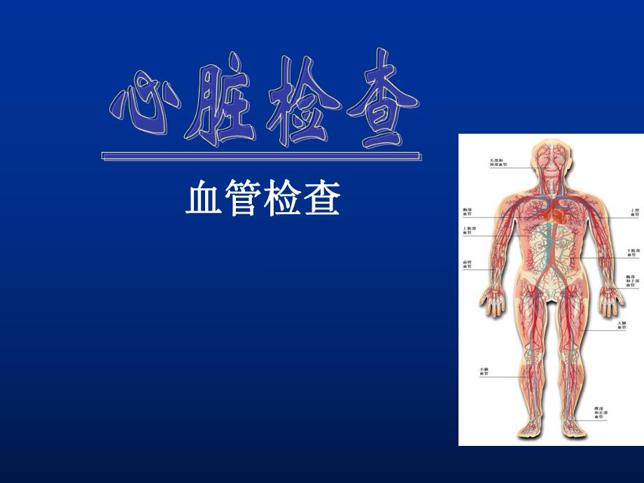 心脏查体之血管检查.ppt_第1页