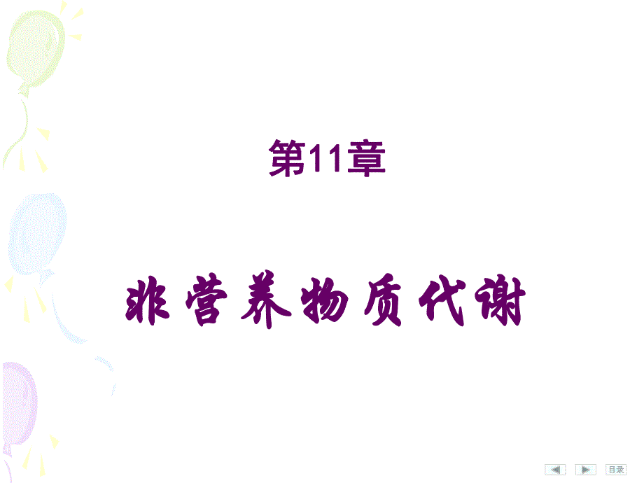 第11章非营养物质代谢.ppt_第1页