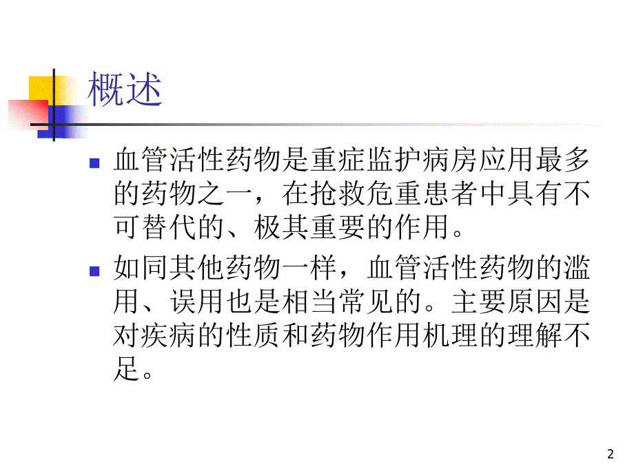 血管活性药物的临床应用及观察.ppt_第2页