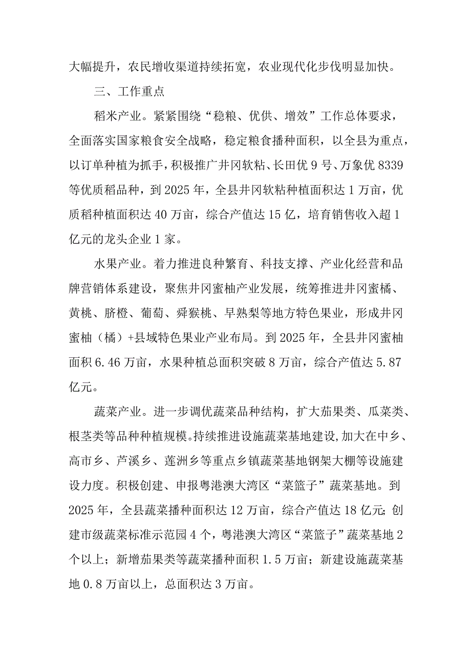 新时代现代农业产业高质量发展三年行动方案.docx_第2页