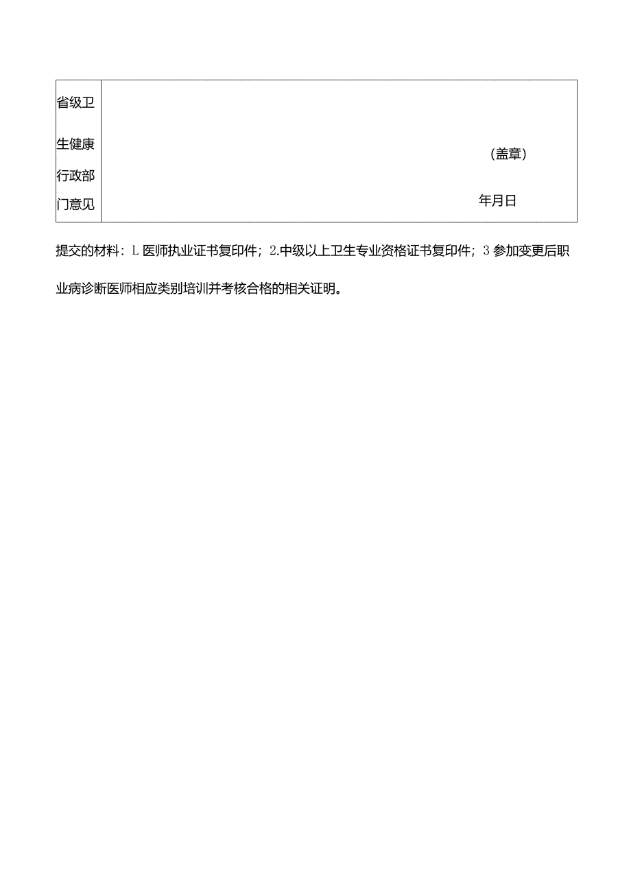 广东省职业病诊断医师资格变更申请表.docx_第3页