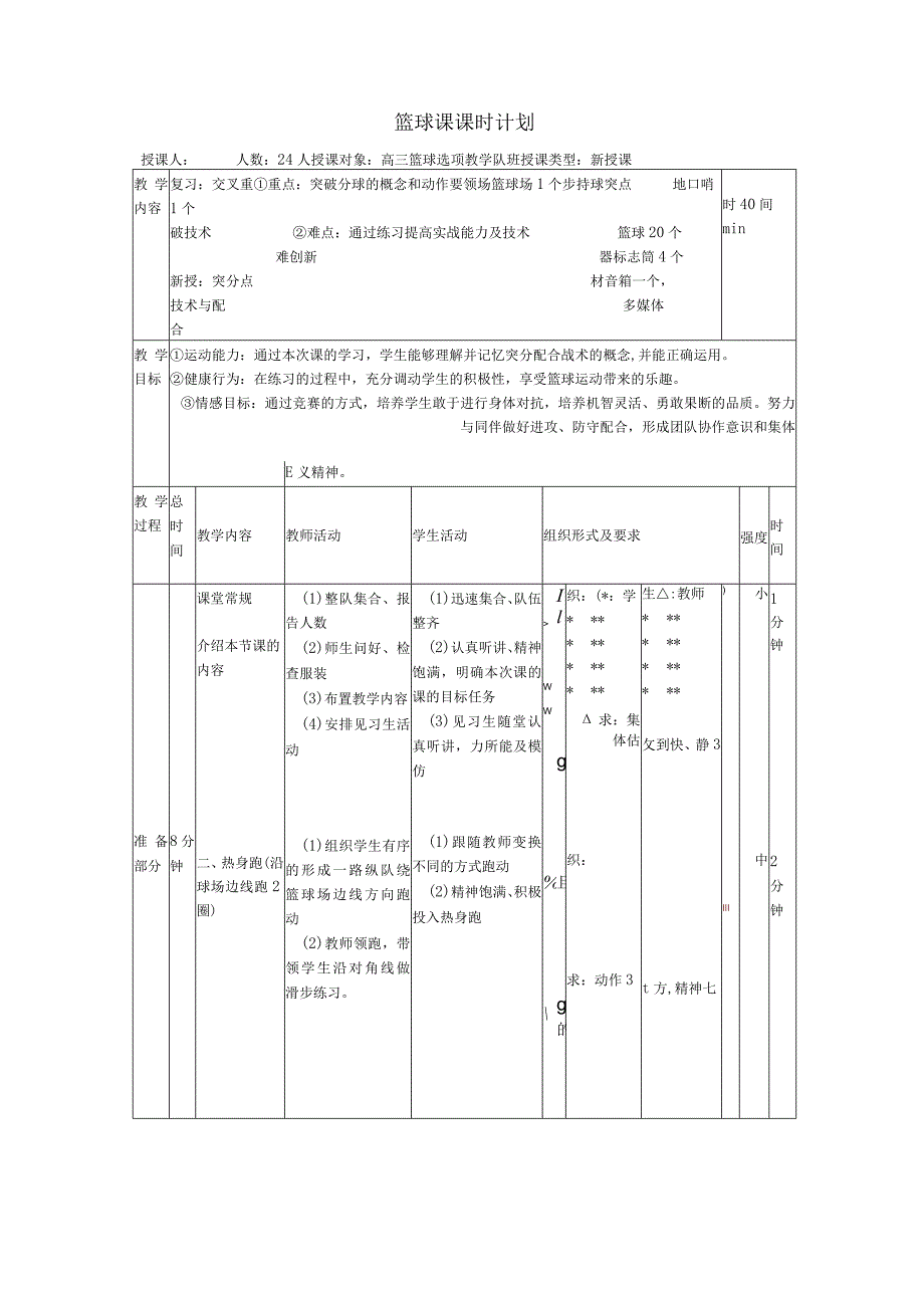 篮球突分技术与配合-教学设计.docx_第3页