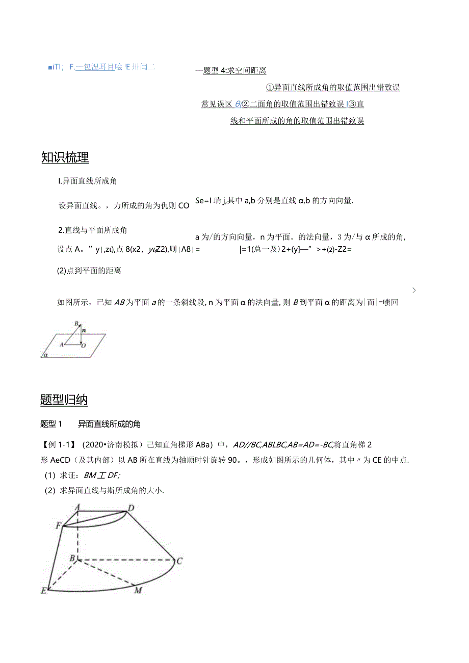 第43讲利用空间向量求空间角和距离（讲）（教师版）.docx_第2页