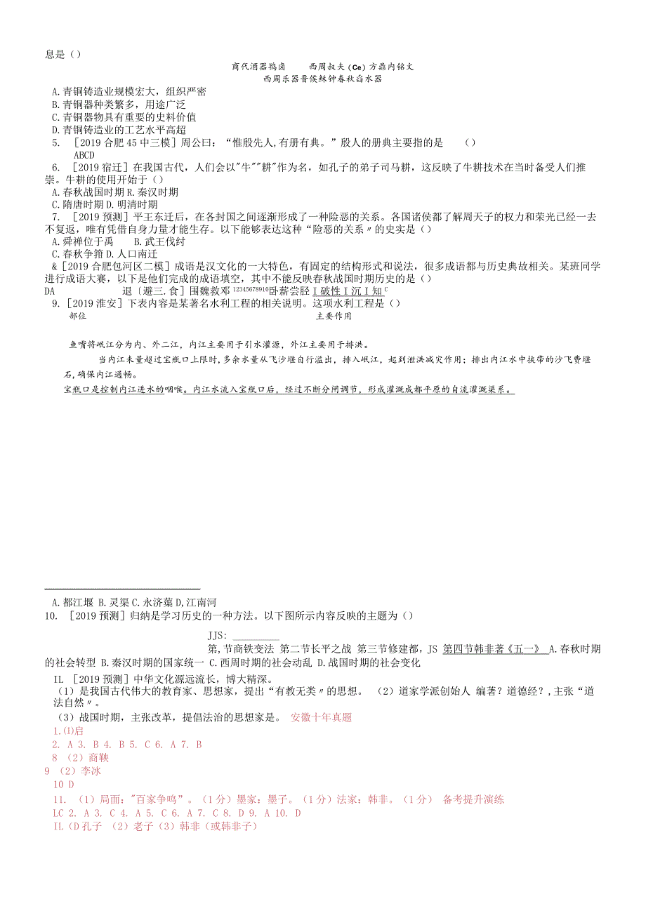 模块一中国古代史主题二夏商周时期：早期国家与社会变革.docx_第2页