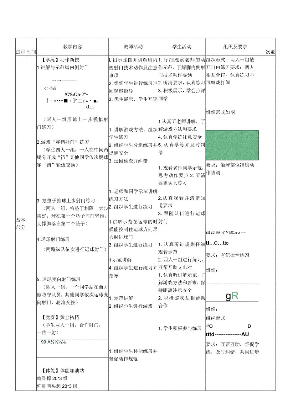 27水平三-小足球《运球与射门》教学设计.docx_第2页