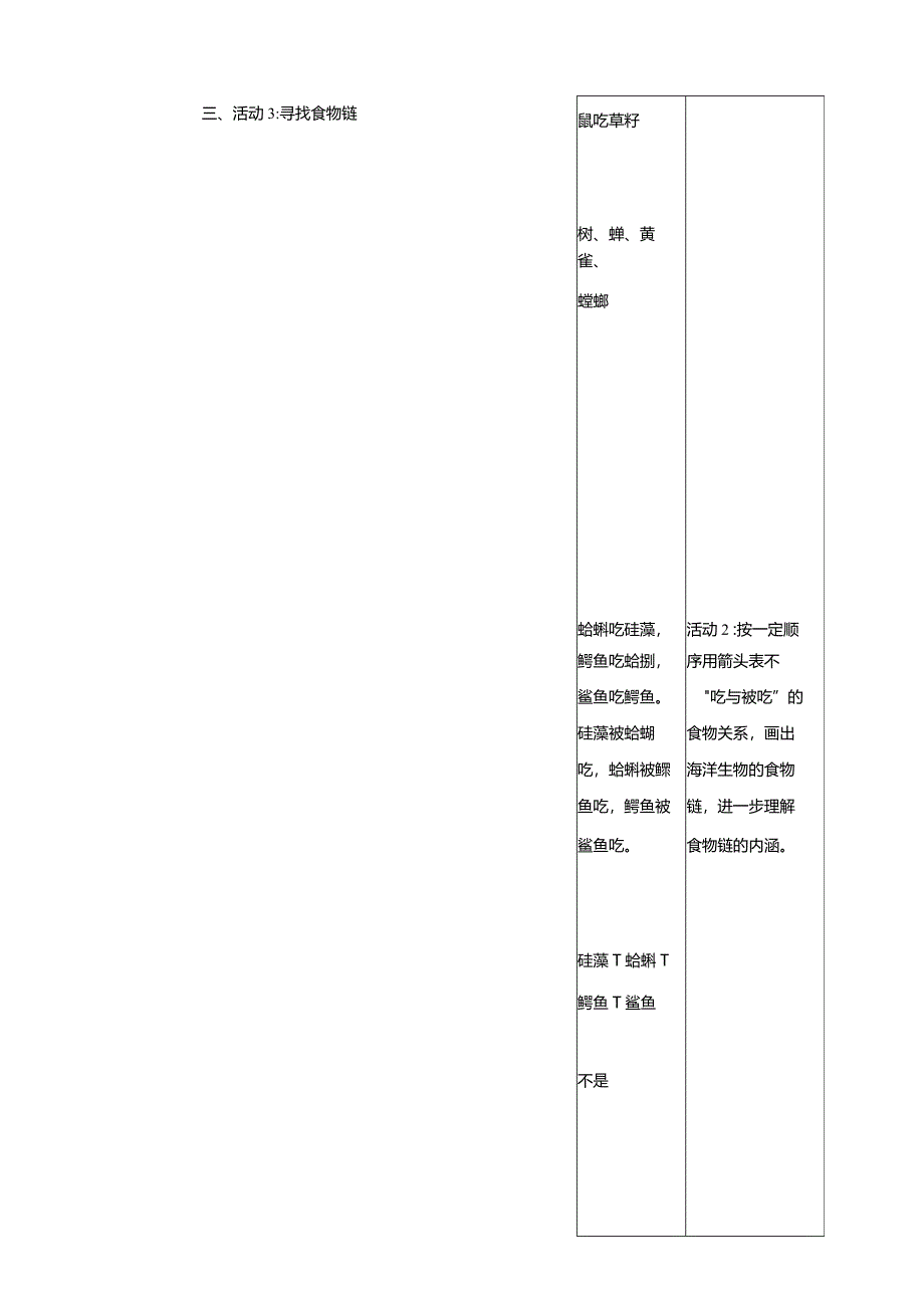 2-6《有趣的食物链》教学设计苏教版科学六年级下册.docx_第3页