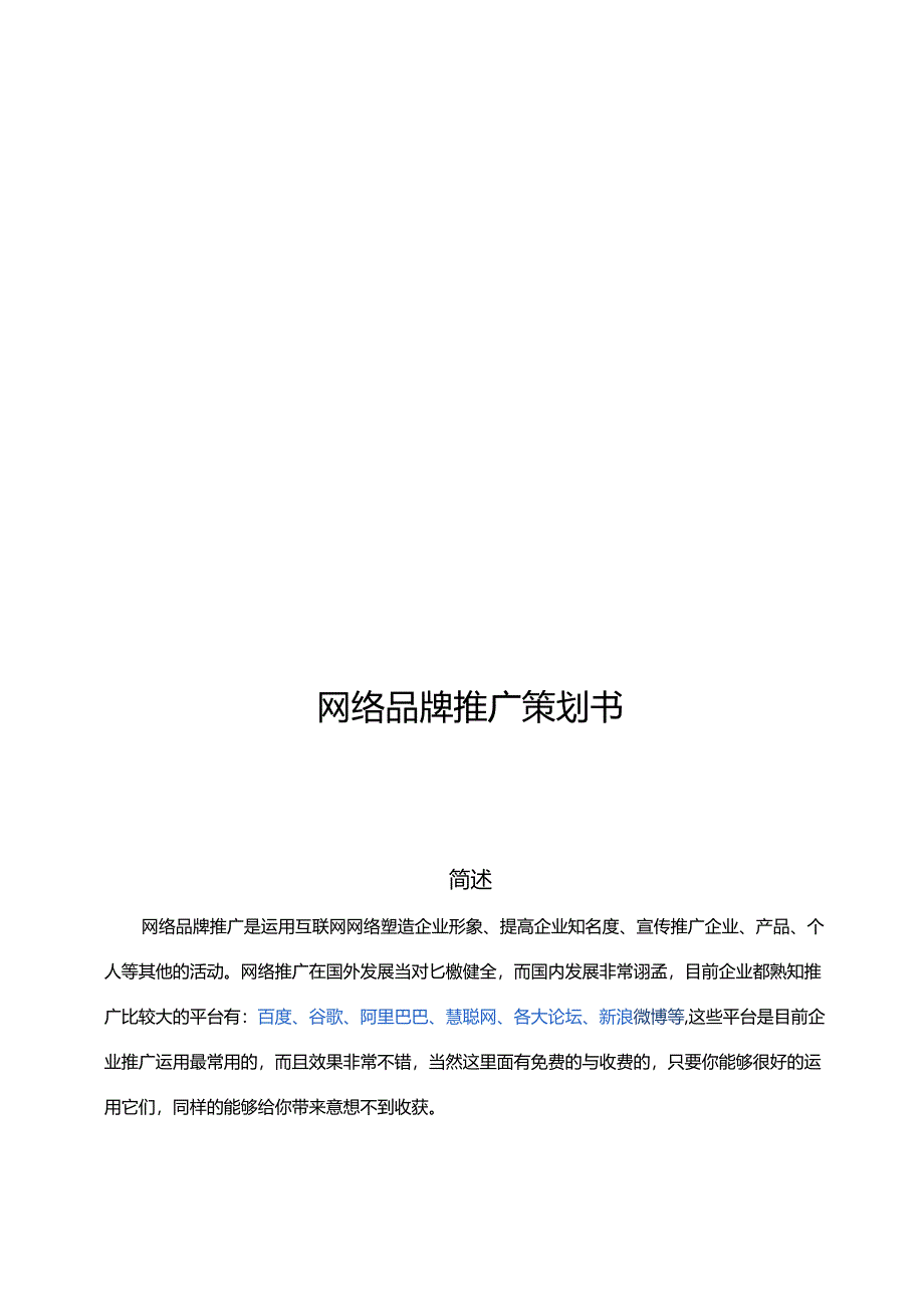 网络品牌推广策划方案.docx_第3页