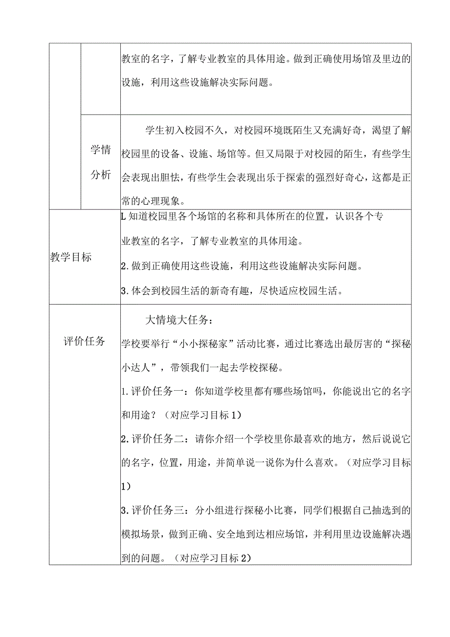 第5课《我们的校园》（教学设计）-部编版道德与法治一年级上册.docx_第3页