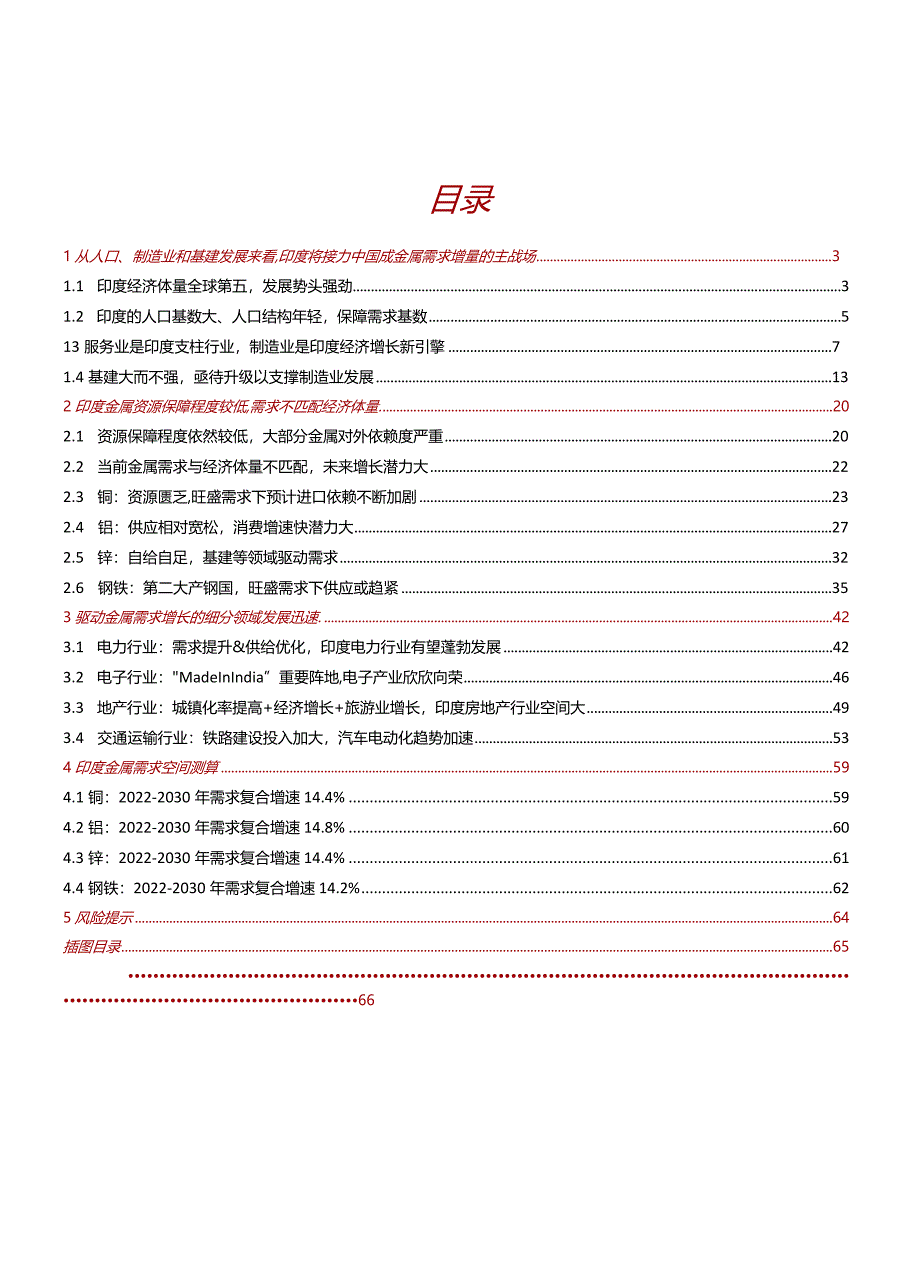 2024有色金属行业海外研究系列深度报告：印度金属需求增量的主战场.docx_第2页
