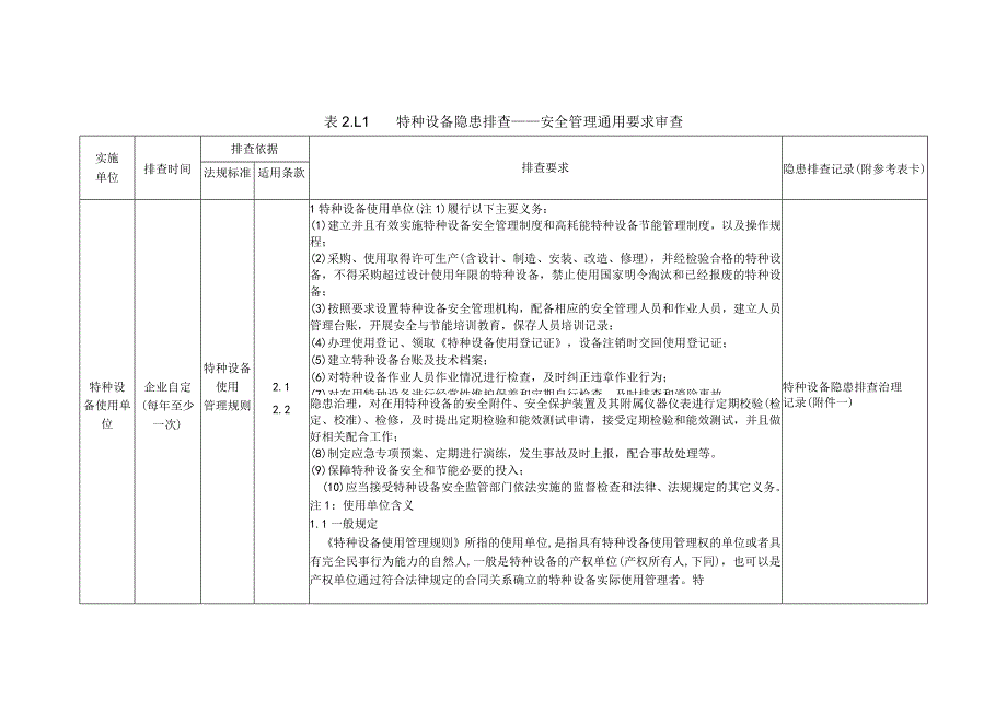 特种设备隐患排查——安全管理通用要求审查.docx_第1页