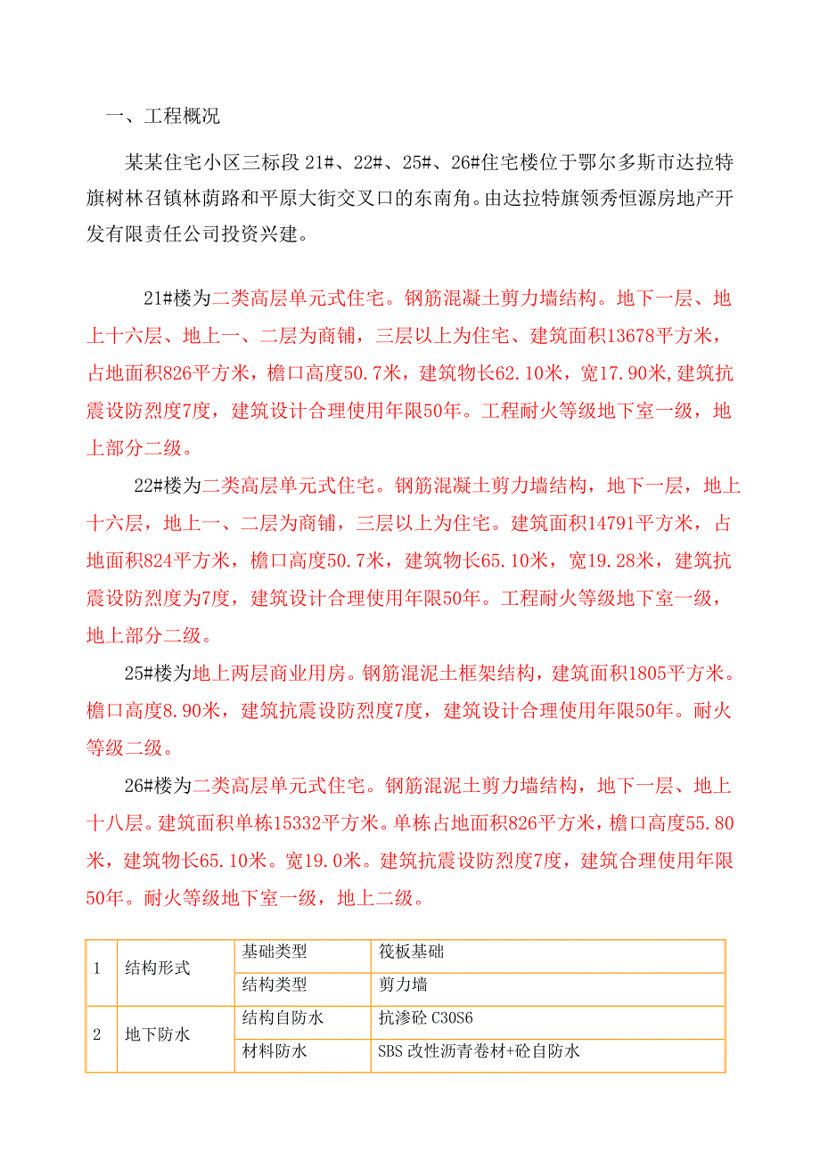 内蒙古某小区高层单元式住宅楼钢筋施工方案(直螺纹连接、附示意图).doc_第2页