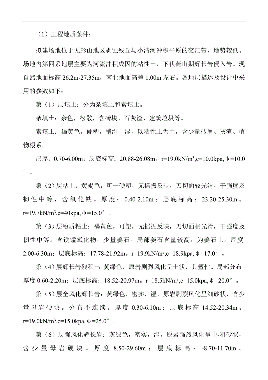 XX市旧城改造宝华街片区安置房建设工程基坑支护与降水施工投标文件.doc_第3页