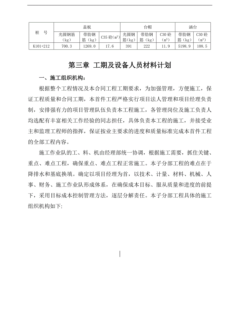 内蒙古某一级高速公路合同段盖板涵首件工程施工技术方案.doc_第3页