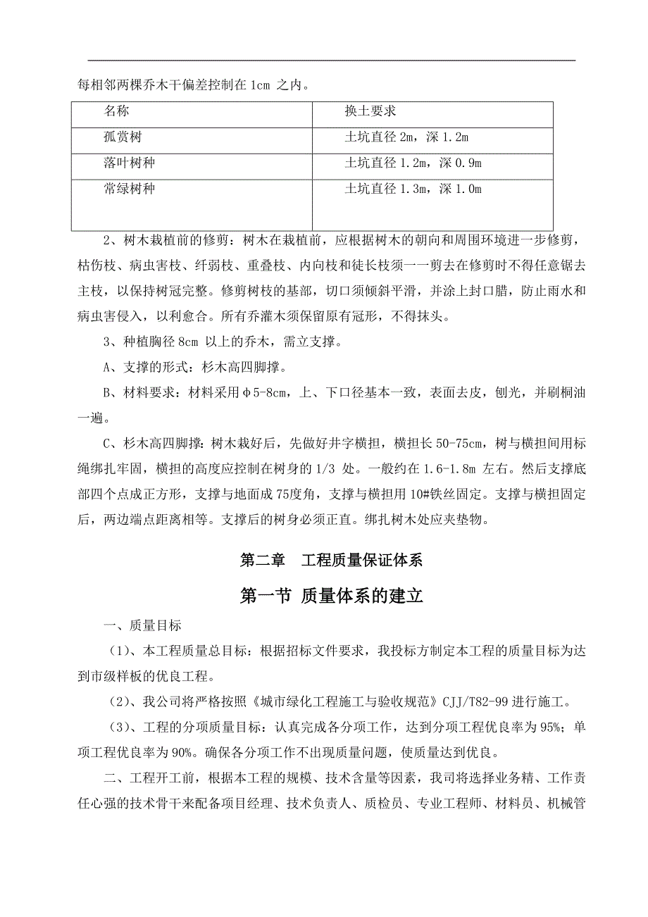 南宁市五象新区核心区7号路绿化施工组织设计.doc_第3页