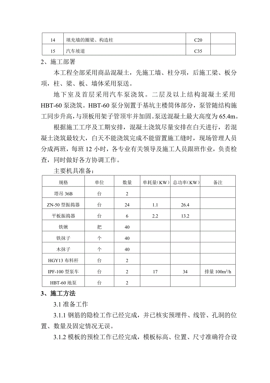 某16层框剪综合楼混凝土工程施工方案.doc_第3页